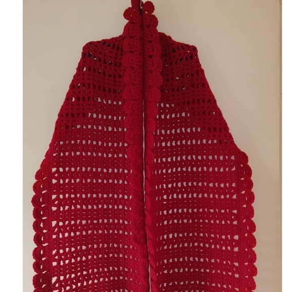 Red Scarf - Picture 3 of 4